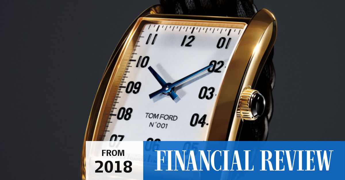 Tom Ford s new 001 designer watch finds a fashion conscious sweet spot